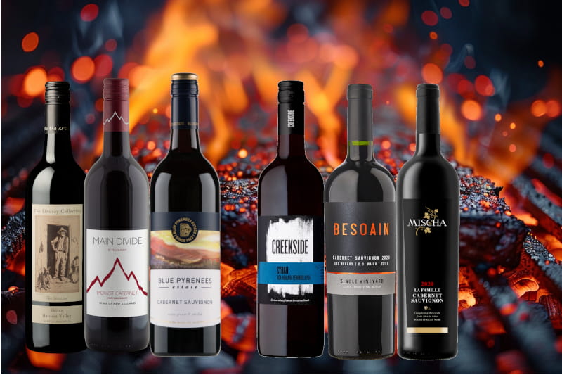 Das Cellardoor24 BBQ-Weinpaket jetzt online bei cellardoor24.de