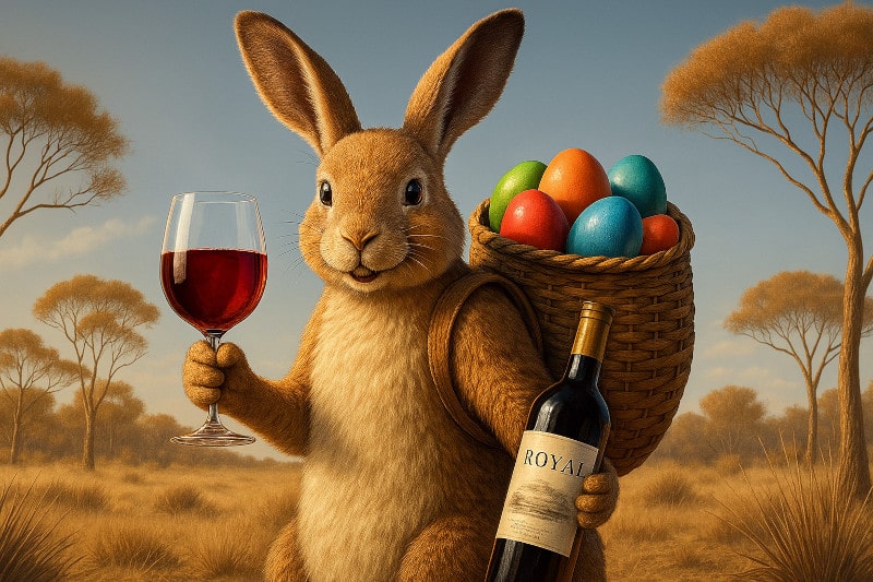 Ostern und Weine Titelbild Comic