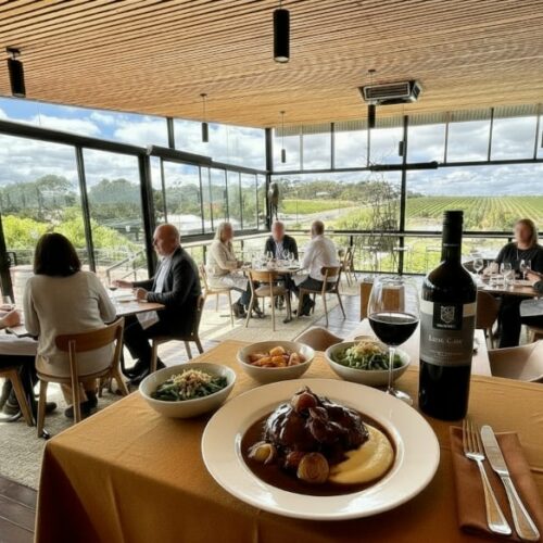 Rinderschmorbraten mit Kaffeejus und Pastinakenstampf – Foodpairing mit Cabernet Sauvignon und Wein aus Australien