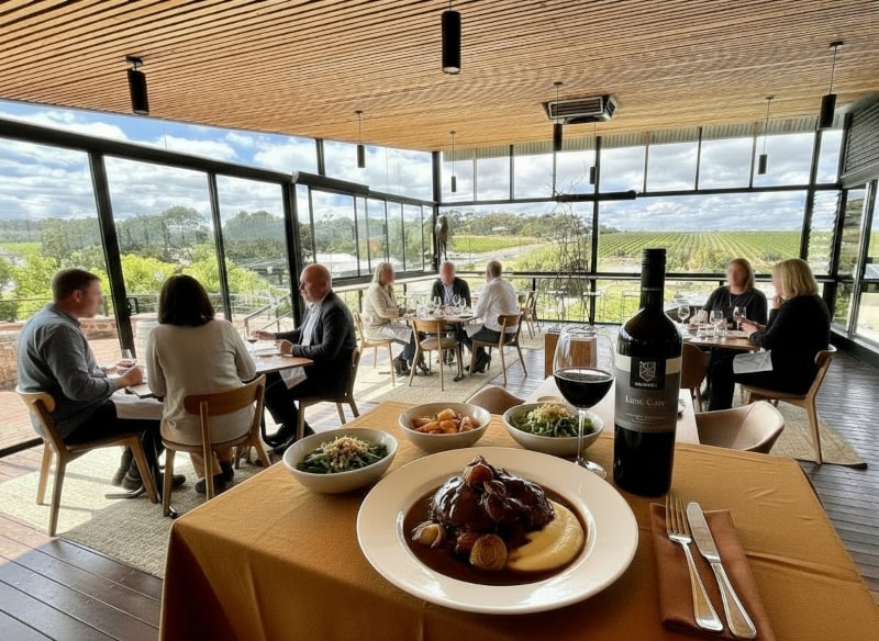 Rinderschmorbraten mit Kaffeejus und Pastinakenstampf – Foodpairing mit Cabernet Sauvignon und Wein aus Australien